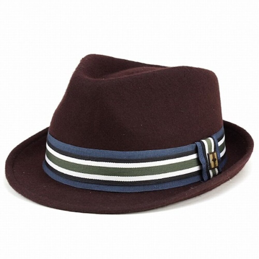 Peter Grimm Brennan True Character Classic Wool Tea Brown Hat